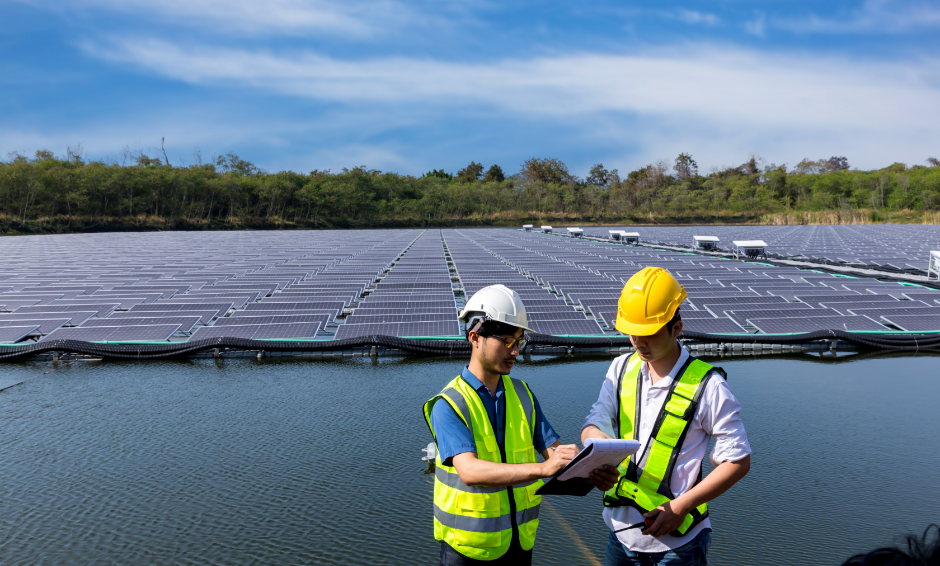 panouri fotovoltaice plutitoare 